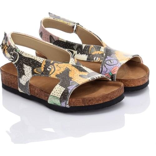 Streetfly 2021 New fashion Multicolor Women sandals eva sole orthopedic casual flat sole sandals