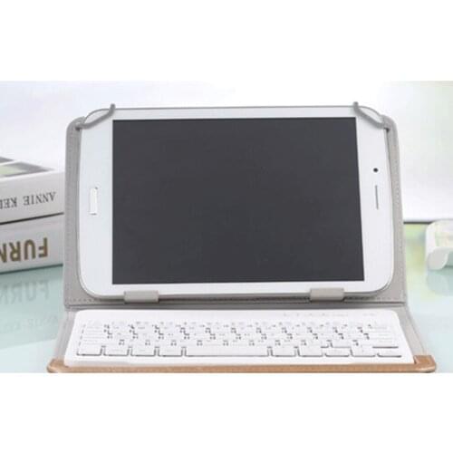 Slim Wireless Keyboard With Case Compatible With Windows IOS & Android