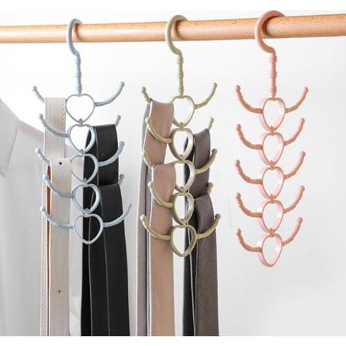 1 Pcs Rotatable 10-claw Multi-purpose Hook Hanger Hanger Scarves Scarf Coat Rack Plastic Shoe Hook Shoe Belts Scarf Hanger