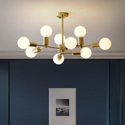 Vintage modern led chandelier hanging lamp kitchen chandeliers hanglampen nordic decoration home люстра светодиодная