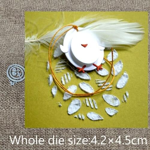 XLDesign Craft Metal Cutting Die cut dies lovely chicken decoration scrapbook Album Paper Card Craft Embossing die cuts