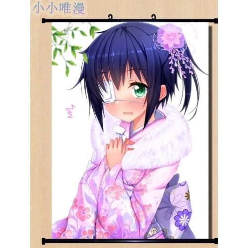 Japanese Decorative Pictures Anime Chuunibyou demo koi ga shitai! sexy girl Takanashi Rikka Home Decor Wall Scroll Poster