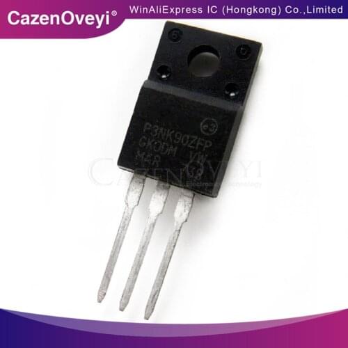 10pcs/lot STP3NK90ZFP P3NK90ZFP TO-220F 900V 30A new original In Stock