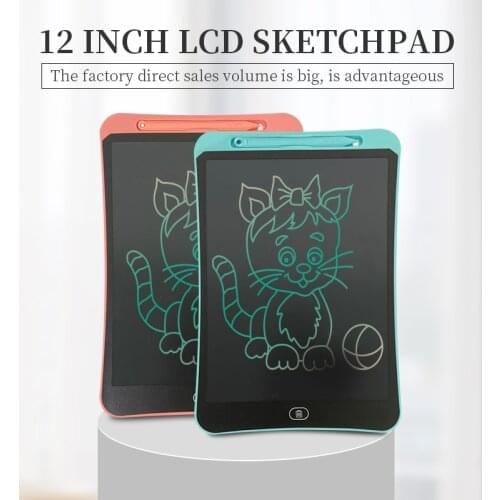 12 Inch LCD Writing Tablet Electronic Drawing Doodle Board Digital Colorful Handwriting Pad Gift for Kids and Adult Protect Eyes