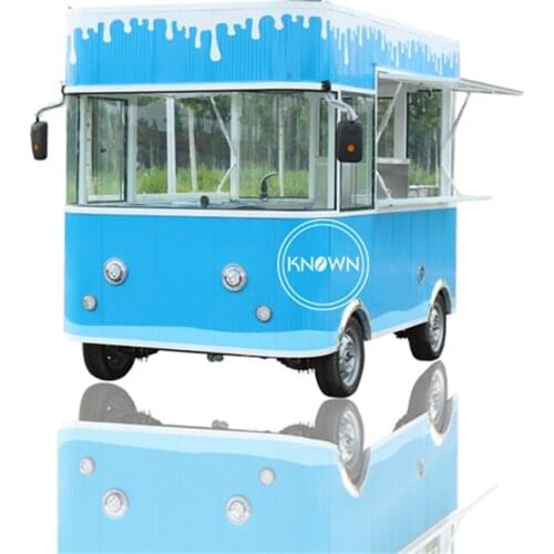 2019 New Design Hot Dog Food Cart Mobile Food Kiosk Design Food Truck For Sale Europe