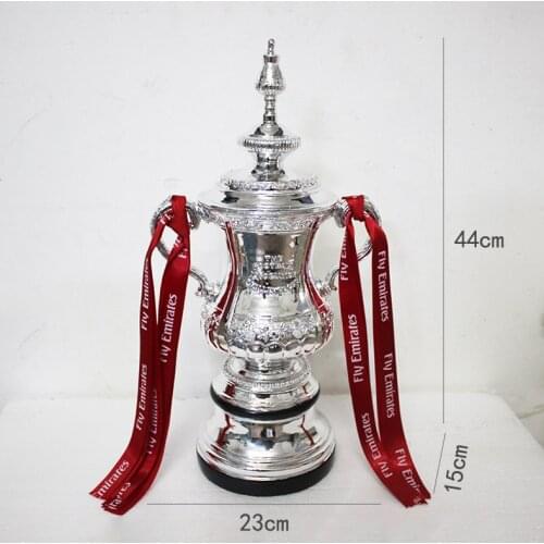 44 cm 32cm 2020 England FA Cup Trophy Football Soccer Trophies for Fans Souvenir Collection Gift