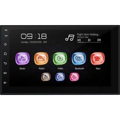 Allways 7" IPS Screen Android 9.0 Octa-core Ram 2GB Rom 32GB Car Multimedia for Universal with Touch Screen