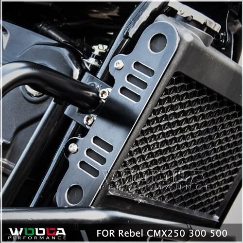 For Honda Rebel CMX 250 300 500 2017-2021 CNC Refitting Radiator Guards Rebel 250 CMX300 CMX500 Crash Cover