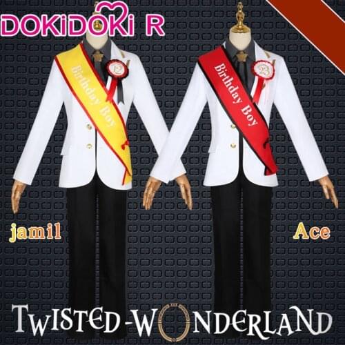 Dokidoki -R Game Twisted Wonderland Cosplay Costume Uniforms Twisted Wonderland Riddle Floyd Lilia Birthday Cosplay