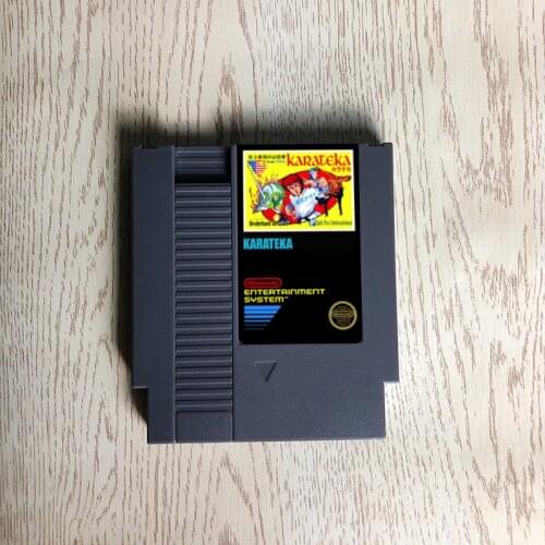 Karateka - 72 pins 8bit game cartridge