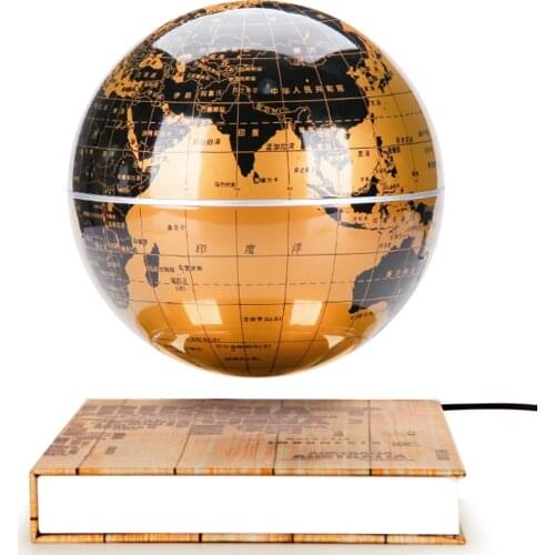The study of magnetic levitation globe office opened lucky birthday gift decoration new high-tech globe