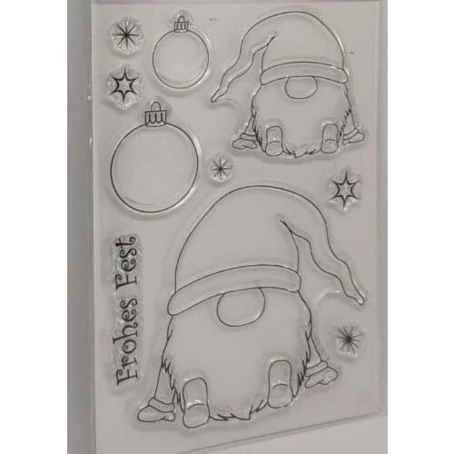 Dwarf Transparent Clear Silicone Stamp Seal DIY Scrapbooking photo Album Decorative Clear Stamp X0333