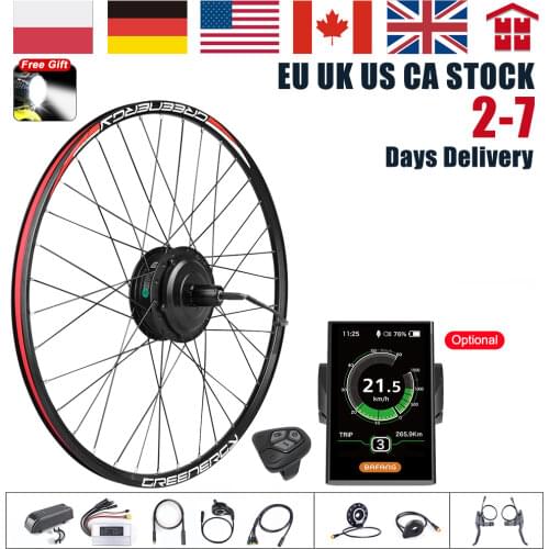 Bafang 48V 500W Electric Bicycle Gear Hub Motor Rear Wheel Drive eBike Conversion Kit for Cassette Flywheel Engine e-Bike Kit