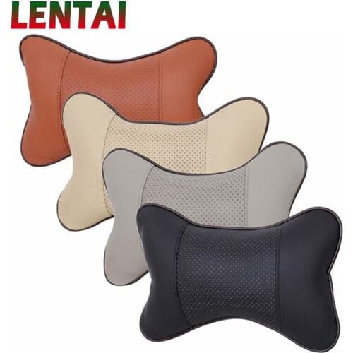LENTAI Car Styling Neck Pillow Comfort For Seat Leon Ibiza Renault Duster Megane 2 Logan Captur Clio Mazda 3 6 CX-5 Accessories