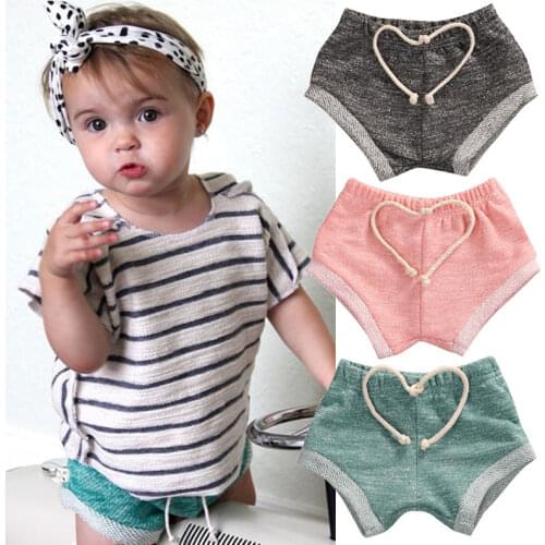 Fashion Baby Short Pants Infant Children Kids Baby Boys Girls Shorts Bottoms Toddler Pants Bloomers 0-4T