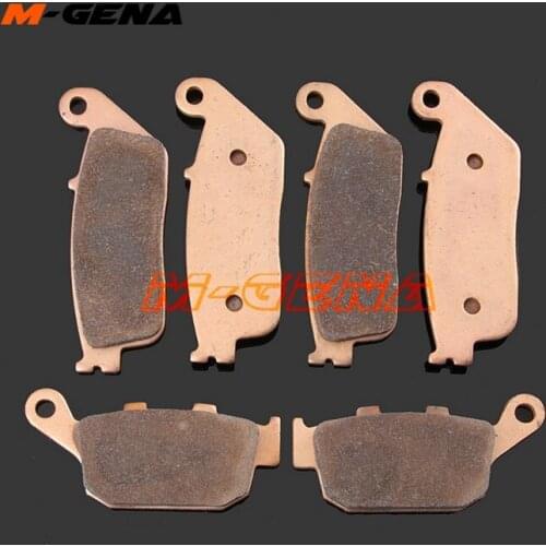 Motorcycle metal sintering brake pads For EN650 Vulcan 2015 Z650 2016 2017 KLE650 Verseys650 2015 2016 2017 15 16 17