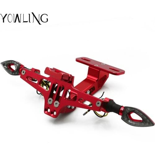 Motorcycle Brake Tail Light License Plate Bracket Holder FOR DUCATI Monster M400 M600 M900 M1100 M1100S GT1000 MTS1100
