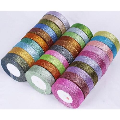 New Fashion 2.5cm Color Onion Ribbon DIY Wedding Party Decoration Gift Christmas handmade Supplies Packing ribbon 22meters long