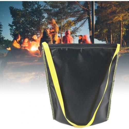 1 Pcs High Quality Storage Pouch Outdoor Picnic Fireproof Cloth Bag Flame-retardant Portable Charcoal Pouch for Camping