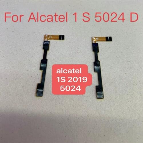 10pcs For Alcatel 1 S 5024 D Power On Off Volume Up Down Switch Side Button Key Flex Cable Replacement Parts