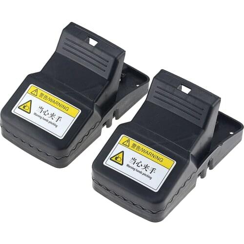 2pcs Reusable Rat Catching Mice Mouse Traps Mousetrap Bait Snap Spring Rodent Catcher Pest Control