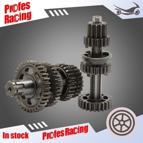 Fourth Gear Main Countershaft Lifan 125cc Electric Foot Start Engines ZB-110 Transmission Gear Box Main Counter Shaft Fit
