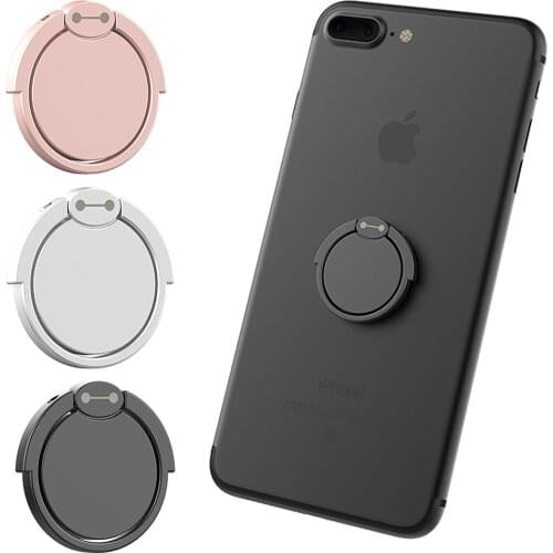 360 Degree Rotary Cell Phone Holder Finger Loop Grip Mount Universal Smartphone Kickstand For iPhone 6s 7 Plus Samsung Galaxy S8