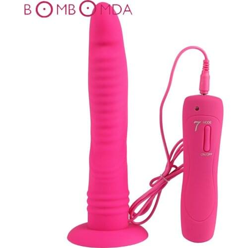 Dildo For Women Vibrator Sucker Thread Penis Anal Vibrator Female Masturbation Massage Stick Sex Toys Big Veiliger Sex shop