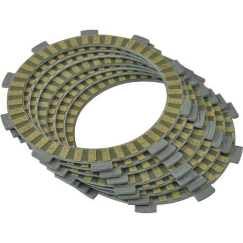 7pc Motorcycle Friction Clutch Plates for Honda CBR600F XR400R R3 YZF-R3 ATC250R TRX250R TRX400 YZFR3 Motorbike Engine Parts