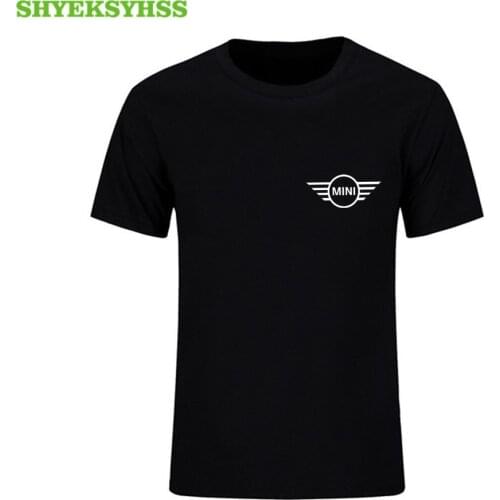 Cars TShirt Latest Mini Cooper s Print Car Mens T-Shirts Men Tshirts Personality Design Graphic Women T Shirt