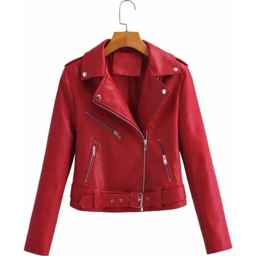 GELITAYIN Womens Winter Leather Jackets