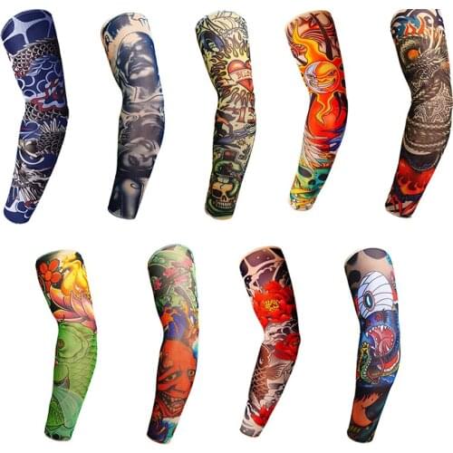 1Pcs Motorcycle Cycling Sleeves Sunscreen Armwarmer MTB Bike Bicycle Sleeves Arm warmer UV Protection Ridding Arm Sleeves