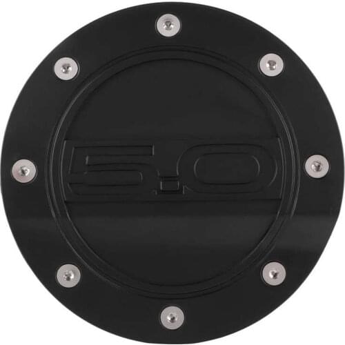 Fuel Door Cover Fuel Door Cover Guard 6.6Inch Fuel Filler Cap Gas Tank Door Cover for Car for Ford Mustang All Model