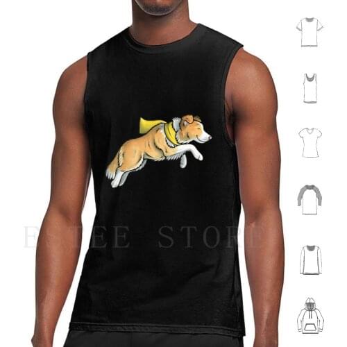 Leaping Border Collie Tank Tops Vest Sleeveless Border Collie Collie Collie Dog Sheepdog Working Sheepdog Agility Dog