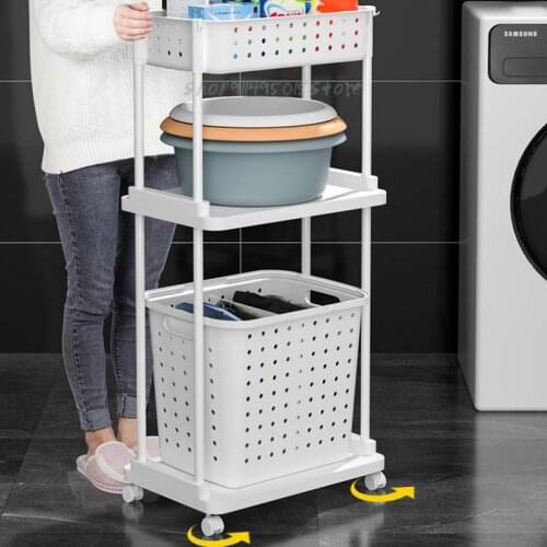 Toilet Shelf Floor-standing Bathroom Washbasin Storage Rack Multi-function Toilet Toilet Multi-layer Storage Shelf