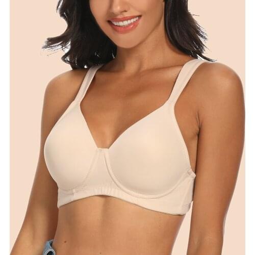 New Comfortable Women Bra For Gather Chest Without Steel Ring Slim Cup Lingerie Breathable Female Underwear Bralette Tops 38-56