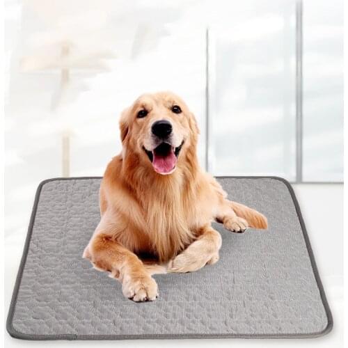 Dog Mat Cooling Summer Pad Pet Washable Breathable Pad Sofa Floor Mat Puppy Kitten Blanket For Small Medium Large Dogs Cats