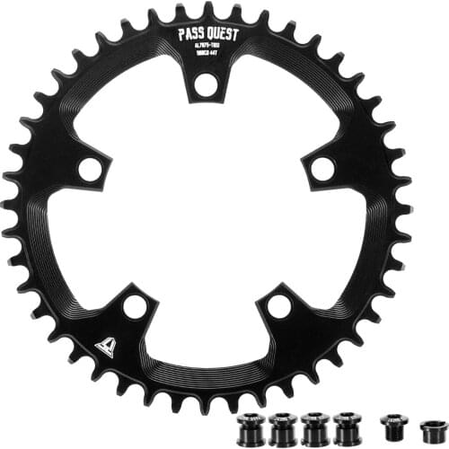 PASS QUEST Bicycle Round Chainring 110mmBCD Road Bike Chain wheel For crank 3550 APEX RED five-claw crankset 40-52T