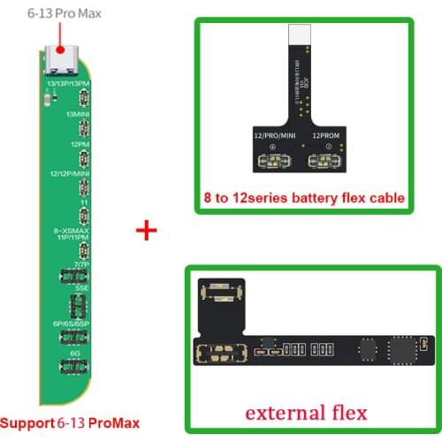 JCID JC V1S Battery Repair Board Flex Cable for iPhone 11-12 Pro Max Battery Data Read&Write Remove Error Health Warning