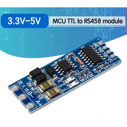 TTL Turn To RS485 Module 485 To Serial UART Level Mutual Conversion Hardware Automatic Flow Control Power Supply Module 3.3V 5V