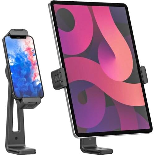 Ulanzi ST-20 Rotation Tablet Phone Mount Horizontally and vertically Universal Tablet Stand Clamp Holder For iPad Pro iPhone 12