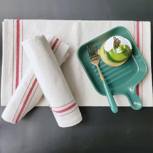 2pcs 40x65cm15.7"x25.6" Plaids Tea Towel Absorbent Cotton Napkin Kitchen Towels