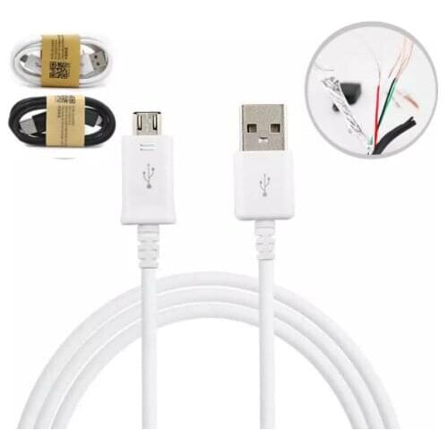 200pcs 1m Micro USB Cable Data Sync Charging cable cord for Samsung Galaxy S6 S4 Note 2