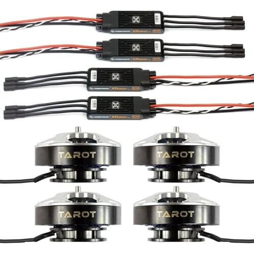 4PCS XRotor 40A ESC / Pro 40A ESC + 4PCS 5008 340KV 4kg Efficiency Motor TL96020 for DIY RC Drone Quadcopter Accessories