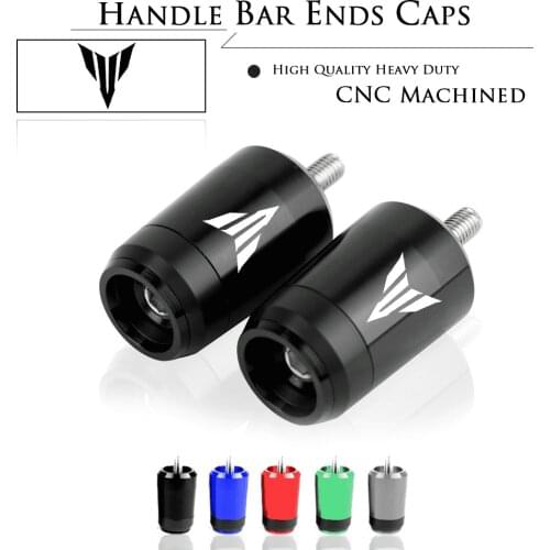 Motorcycle Accessories Handlebar Grips Handle Bar Cap End Plugs YAMAHA MT125 MT03 MT25 MT-07 FZ07 MT-09 Tracer FJ09 MT-10