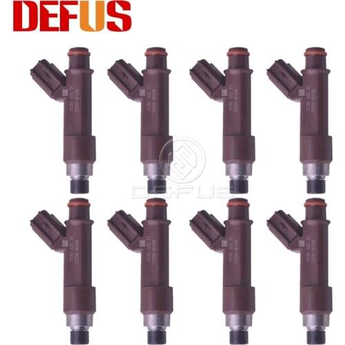 DEFUS 8pcs 23250-0F020 23209-0F020 Fuel Injector Nozzle For TO-YOTA 4Runner Land Cruiser Sequoia Tundra LEXUS GX470 V8-4.7L Bico
