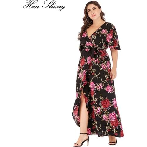 Huashang Short Sleeve Dresses