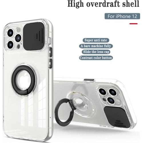 Soft Shockproof TPU Case For iPhone 11 12 Pro Max Cover For iPhone 8 7 Plus 12 Mini X Xs Max Camera Lens Protection Phone Case