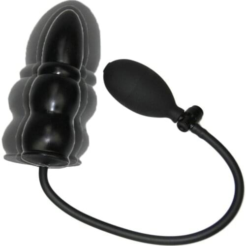 Cock Locker Extra Large Inflatable Butt Plug Adjustable In tumescent Vaginal Anal Stopper Penis Gay Huge Toys Dildo women