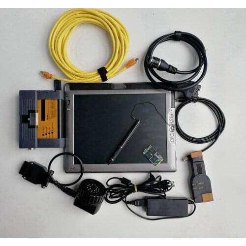 Icom A2 B C + Used Tablet Computer LE1700 4G + 1TB SSD with V12.2020 Software for Auto Diagnostic Tools and Scanner